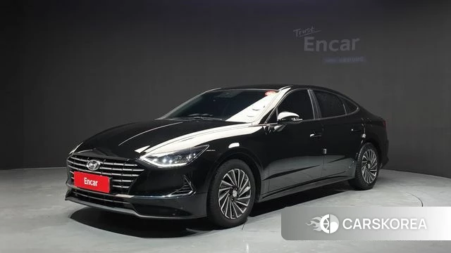 Hyundai Sonata Hybrid (DN8) 2022 Черный из Кореи