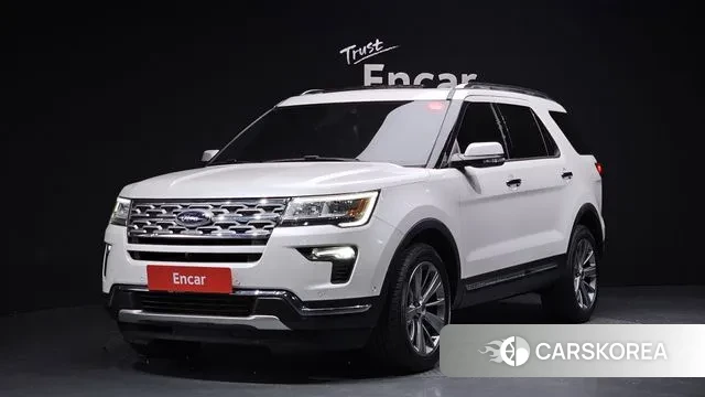 Ford Explorer 2018 Белый из Кореи