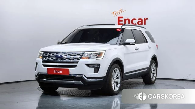Ford Explorer 2019 Белый из Кореи