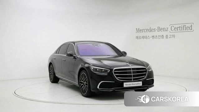 Mercedes-Benz S-Class W223 2025 Черный из Кореи
