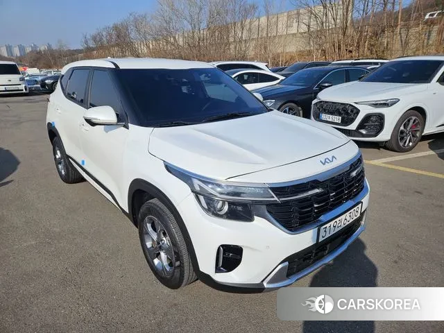 Kia The New Seltos 2023 Белый из Кореи