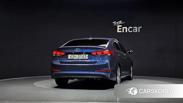 Hyundai Avante AD 2018 Синий из Кореи