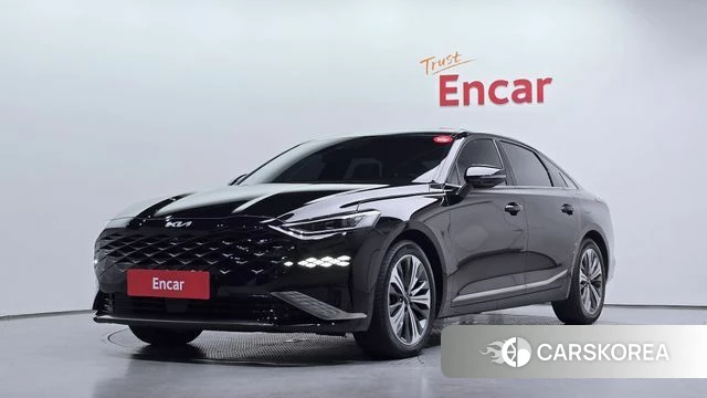 Kia K8 Hybrid 2023 Черный из Кореи