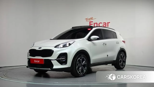 Kia Sportage The Bold 2019 Белый из Кореи