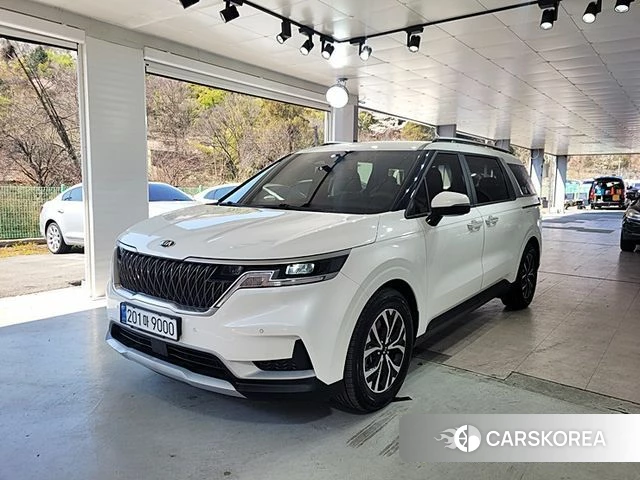 Kia Carnival 4th generation 2021 Белый из Кореи