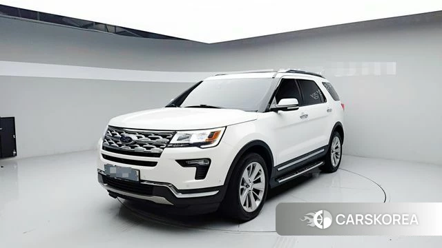 Ford Explorer 2018 Белый из Кореи