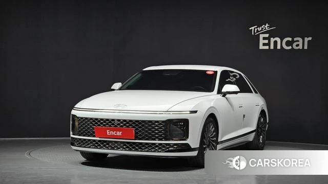 Hyundai Grandeur Hybrid (GN7) 2023 Белый из Кореи