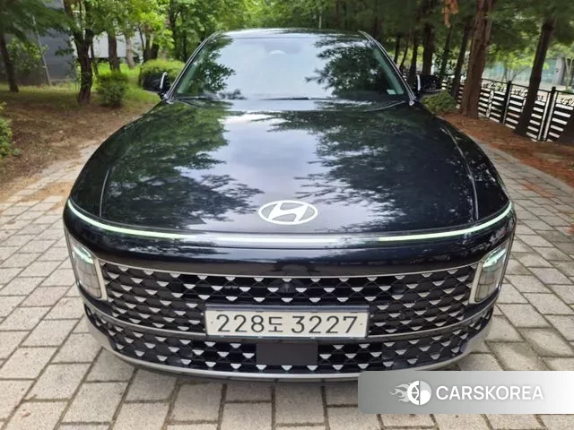 Hyundai Grandeur Hybrid (GN7) 2023 Черный из Кореи