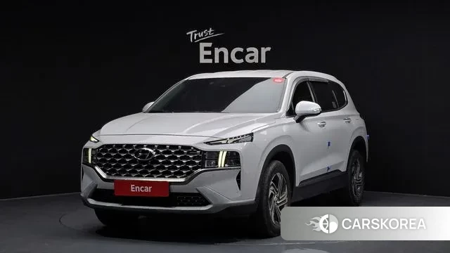 Hyundai The New Santa Fe 2022 Белый из Кореи