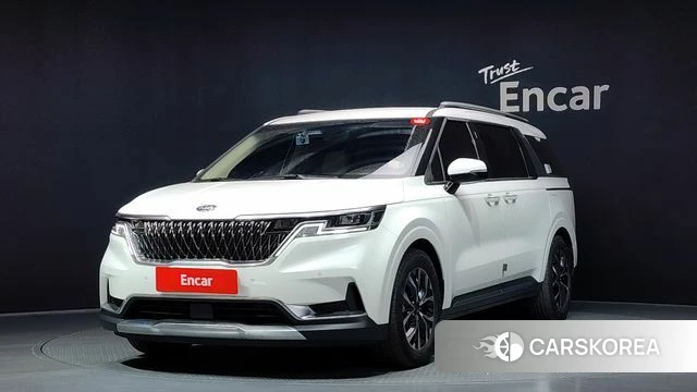 Kia Carnival 4th generation 2021 Белый из Кореи