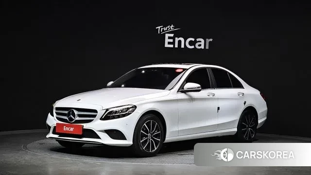 Mercedes-Benz C-Class W205 2020 Белый из Кореи