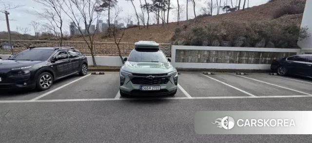 Chevrolet (GM Daewoo) Trax Crossover 2023 Зеленый из Кореи