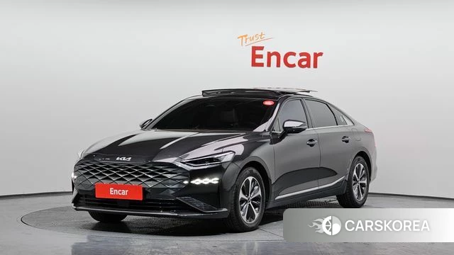 Kia K8 Hybrid 2022 Серый из Кореи