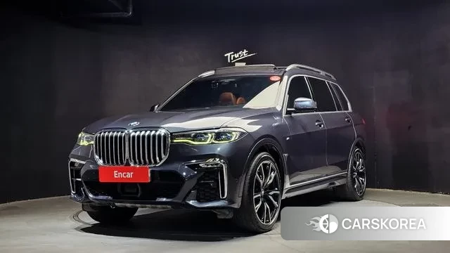 BMW X7 (G07) 2020 Серый из Кореи