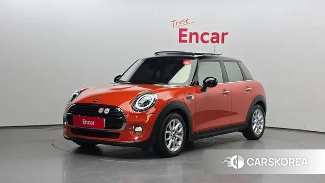 Mini Cooper 2019 Оранжевый из Кореи