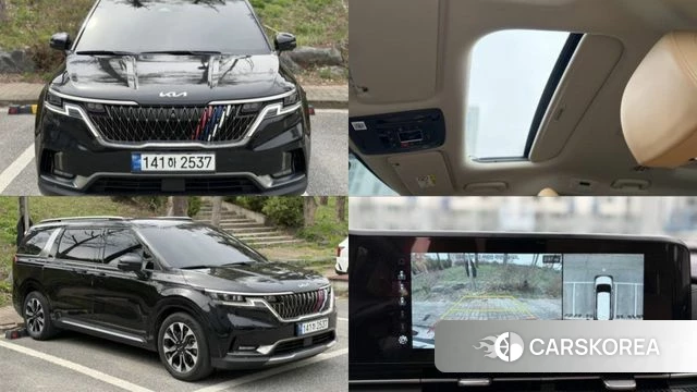 Kia Carnival 4th generation 2022 Черный из Кореи