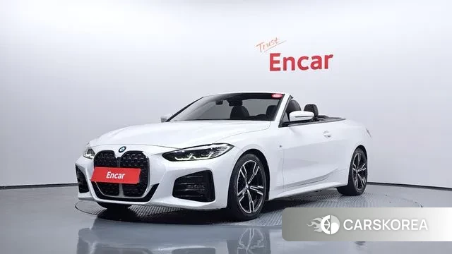 BMW 4 Series (G22) 2021 Белый из Кореи