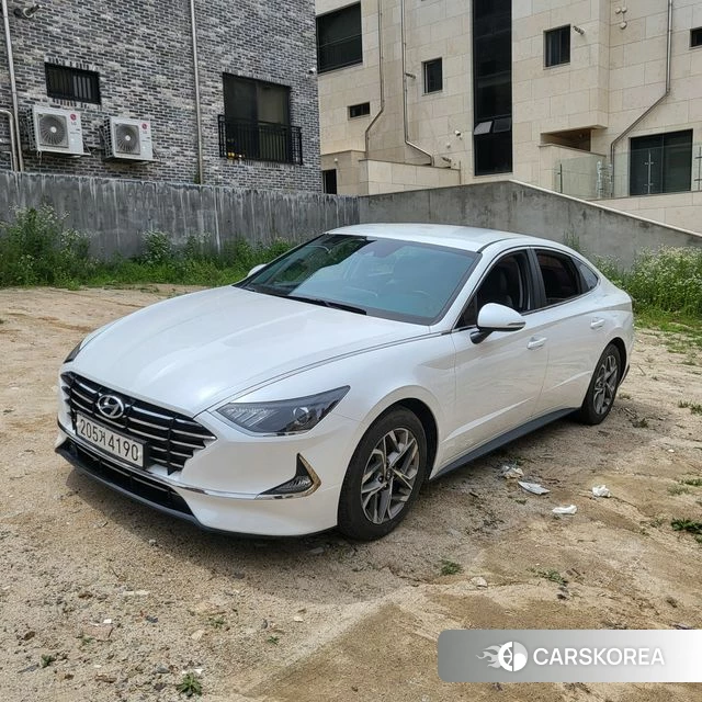 Hyundai Sonata (DN8) 2020 Белый из Кореи