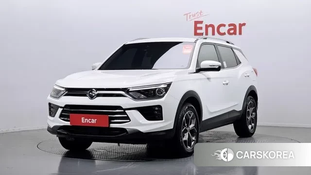Ssangyong Beautiful Korando 2021 Белый из Кореи
