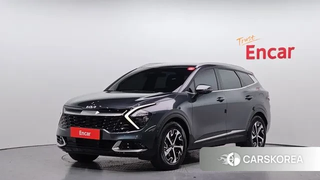 Kia Sportage 5th Generation Hybrid 2024 Серый из Кореи