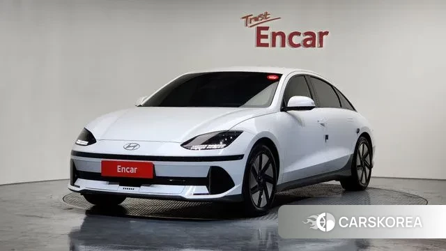 Hyundai Ionic 6 2023 Белый из Кореи