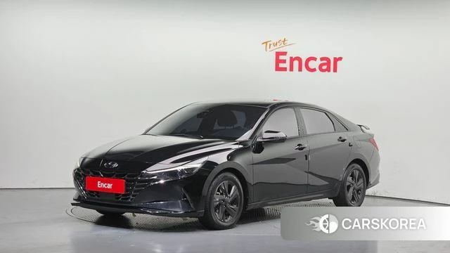 Hyundai Avante (CN7) 2020 Черный из Кореи