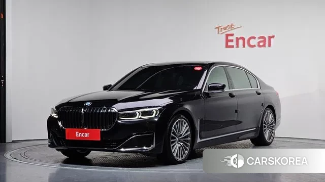 BMW 7 Series (G11) 2022 Черный из Кореи