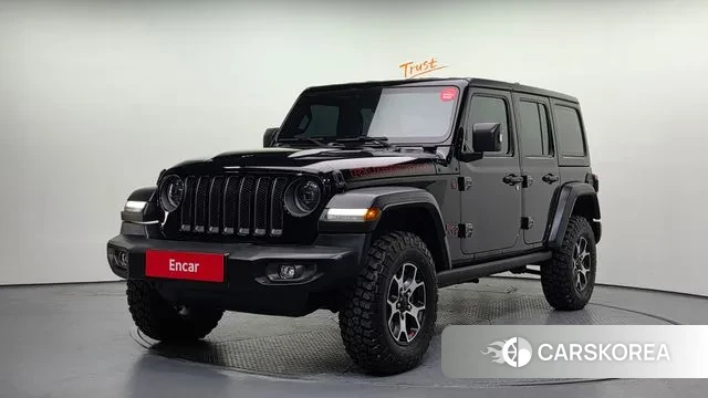 Jeep Wrangler (JL) 2023 Черный из Кореи