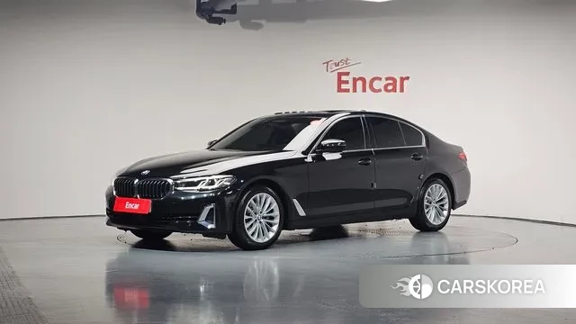 BMW 5 Series (G30) 2021 Черный из Кореи