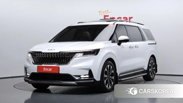 Kia Carnival 4th generation 2023 Белый из Кореи