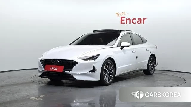 Hyundai Sonata (DN8) 2019 Белый из Кореи