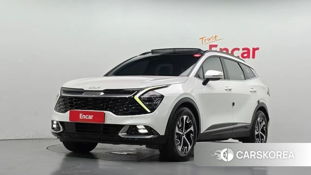 Kia Sportage 5th Generation Hybrid 2023 Белый из Кореи