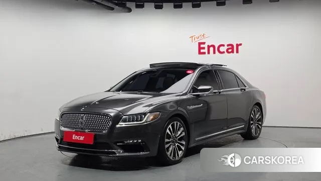 Lincoln Continental 10th Generation 2018 Серый из Кореи