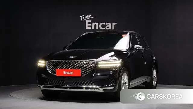 Genesis GV70 2021 Черный из Кореи