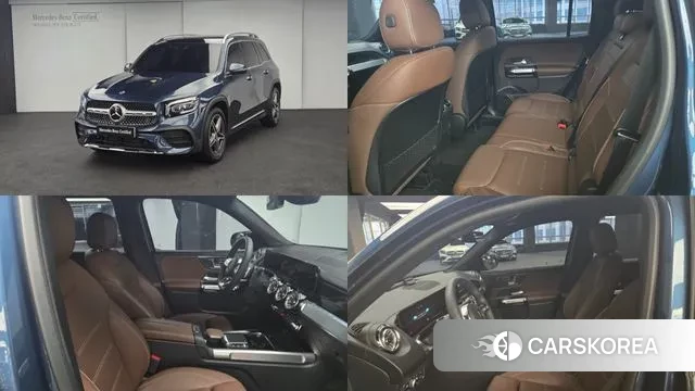 Mercedes-Benz GLB-Class X247 2023 Синий из Кореи