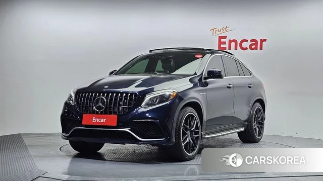 Mercedes-Benz GLE - Class W166 2019 Синий из Кореи