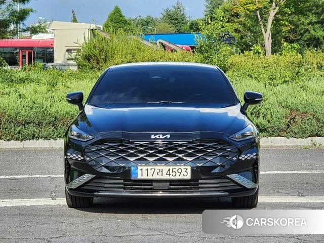 Kia K8 2021 Черный из Кореи