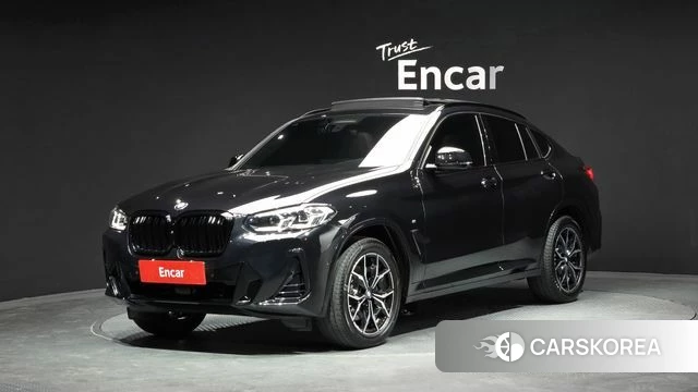 BMW X4 (G02) 2023 Черный из Кореи