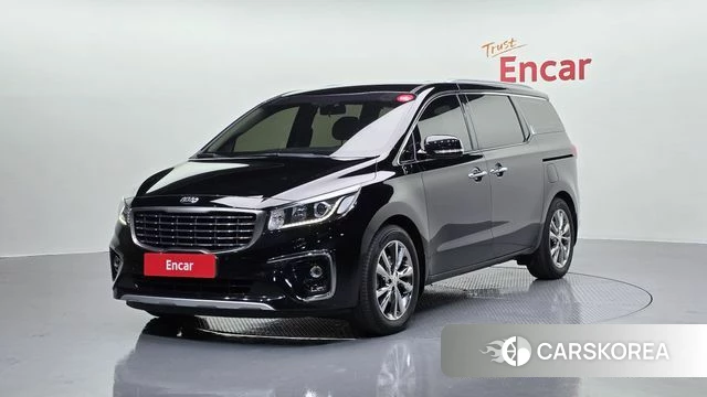 Kia The New Carnival 2019 Черный из Кореи