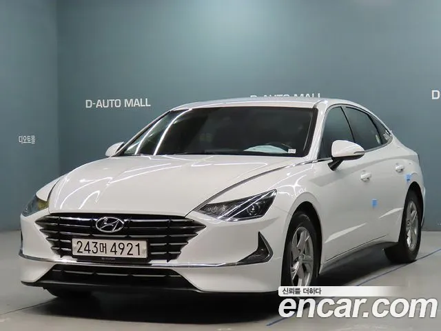 Hyundai Sonata (DN8) 2021 Белый из Кореи