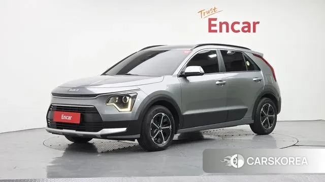 Kia Di Ol Nu Niro 2022 Серебристо-серый из Кореи