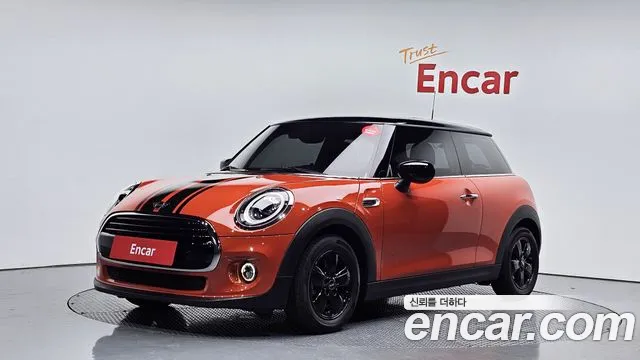 Mini Cooper 2021 Оранжевый из Кореи