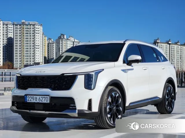Kia The New Sorento 4th Generation 2024 Белый из Кореи