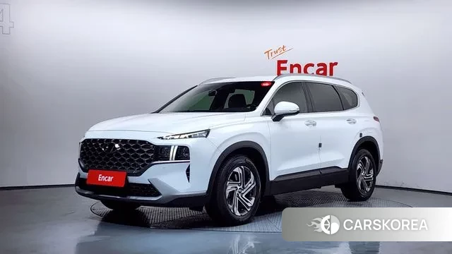 Hyundai The New Santa Fe 2021 Белый из Кореи