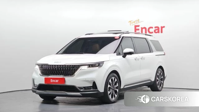 Kia Carnival 4th generation 2023 Белый из Кореи