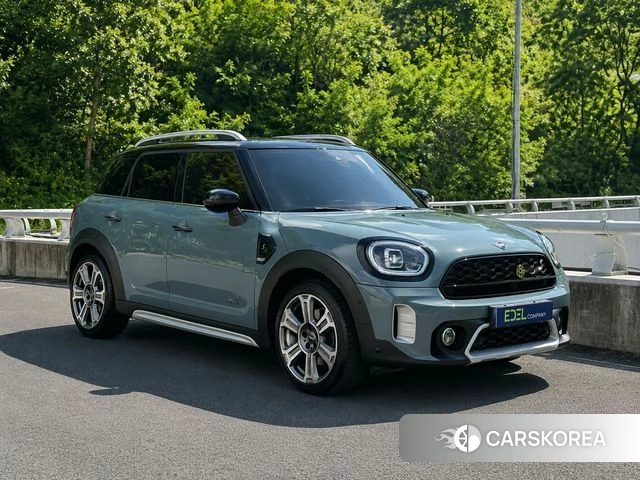 Mini Cooper S Countryman 2021 Темно-зеленый из Кореи