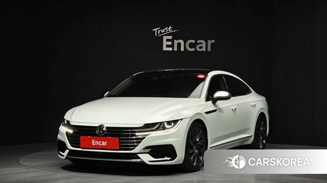 Volkswagen Arteon 2019 Белый из Кореи