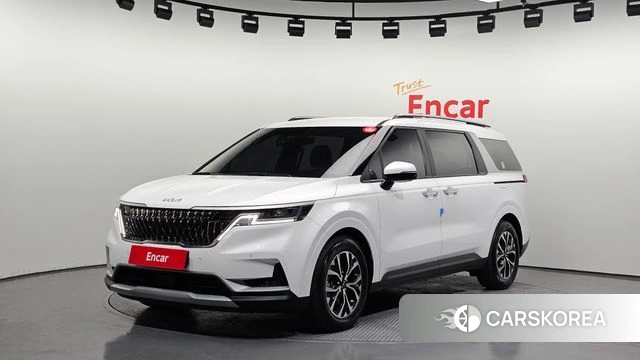 Kia Carnival 4th generation 2023 Белый из Кореи