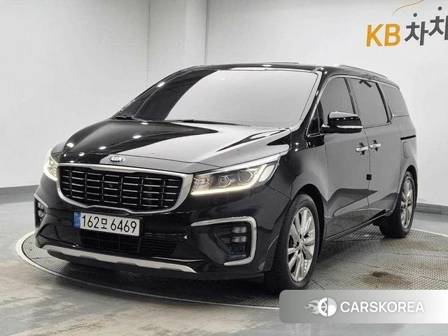 Kia The New Carnival 2018 Черный из Кореи