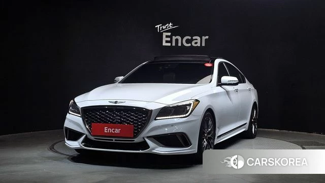 Genesis G80 2018 Белый из Кореи